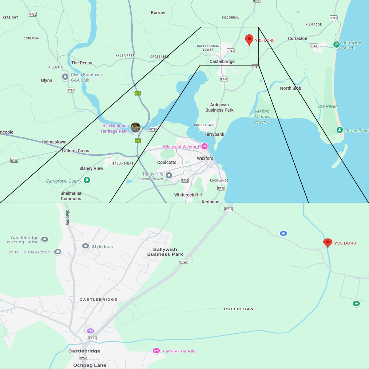 location map